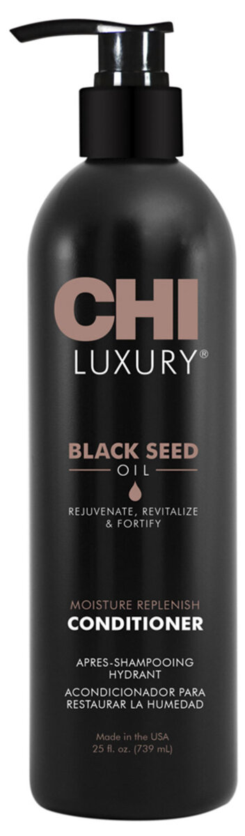 Кондиціонер для волосся CHI Luxury Black Seed зволожуючий відновлюючий з олією чорного кмину, 739 мл