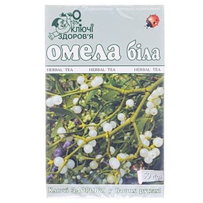 Фіточай Ключі Здоров'я Омела по 50 г у пач.