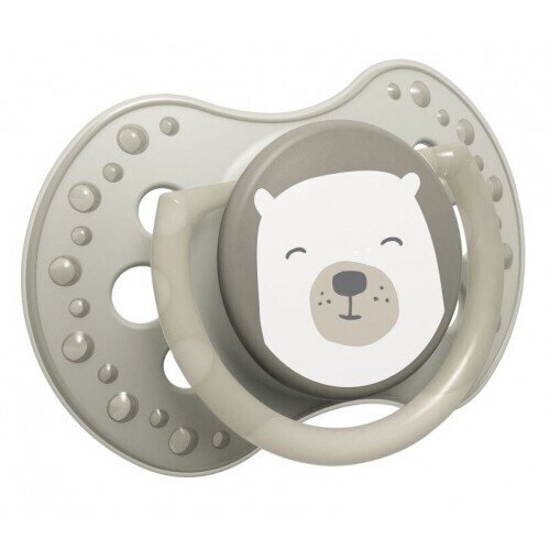 Пустушка силіконова Lovi Buddy bear динамічна, 22/862, 0-2 місяці, 2 шт