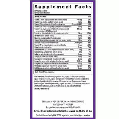 Мультивітамінний комплекс New Chapter Complexed Multivitamin, 192 мінітаблетки