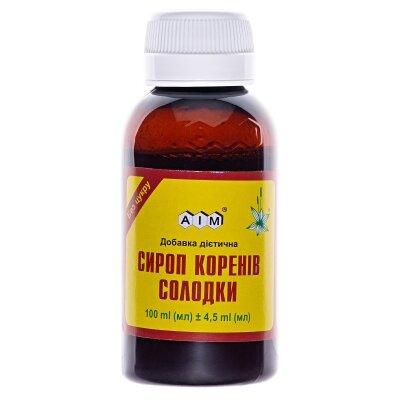 Сироп коренів солодки сироп по 150 мл у флак.