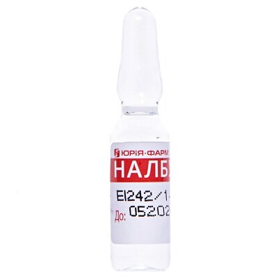 Налбуфін розчин д/ін. 10 мг/мл по 1 мл №10 (5х2) в амп.