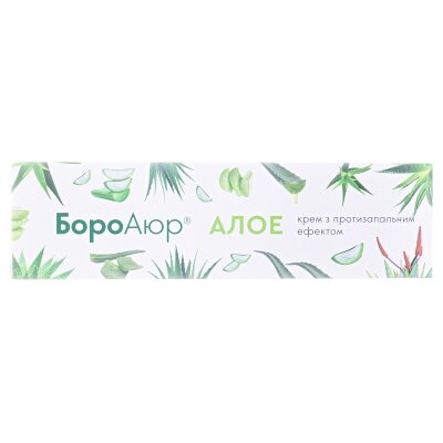 БороАюр алое крем комплексний догляд за 25 г + 10 г в тубі