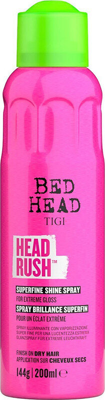 Спрей Tigi Bed Head Headrush для блиску волосся легка фіксація, 200 мл