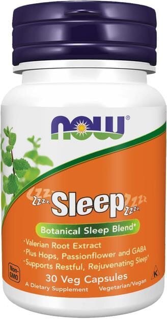 Комплекс для сну NOW Sleep вег. капсули №30
