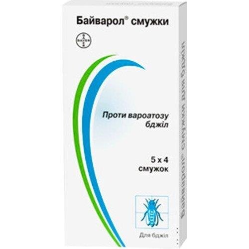Байварол (ДЛЯ ТВАРИН) 4 смужки, 1 упаковка