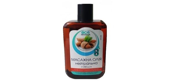 Олія масажна Eco Himalaya нейтральна, 250 мл