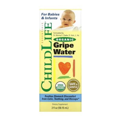 Кропова вода ChildLife Organic Gripe Water, 59,15 мл