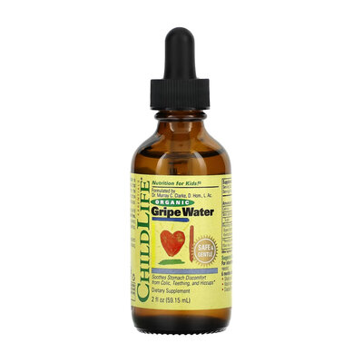 Кропова вода ChildLife Organic Gripe Water, 59,15 мл