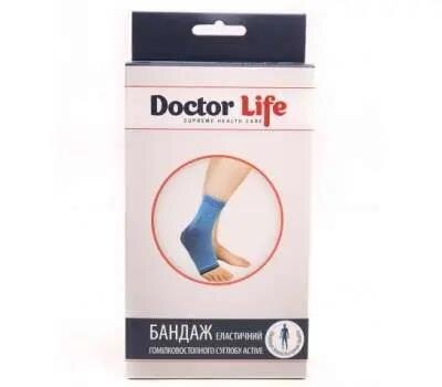 Бандаж на гомілковостопний суглоб Doctor Life Active A9-036 еластичний, розмір L