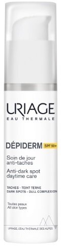 Крем для обличчя Uriage Depiderm SPF 50+ денний проти пігментних плям, 30 мл