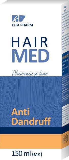 Шампунь Elfa Pharm Hair Med проти лупи, 150 мл