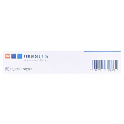 Тербізил крем 1 % по 15 г у тубах
