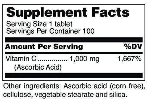 Вітамін С Douglas Laboratories Vitamin C, 100 таблеток