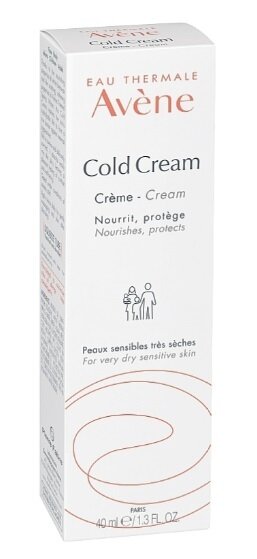 Крем Avene Cold Cream захисний живильний для сухої чутливої шкіри, 40 мл