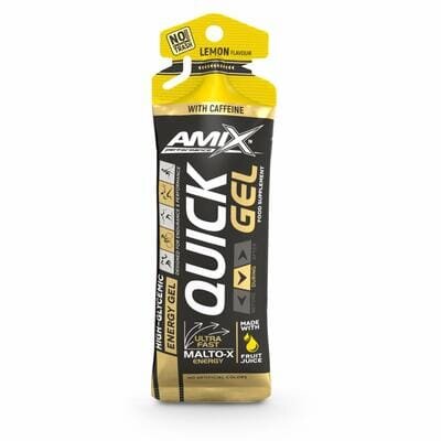 Енергетичний гель Amix Nutrition QUICK Gel with caffeine лимон, 45 г