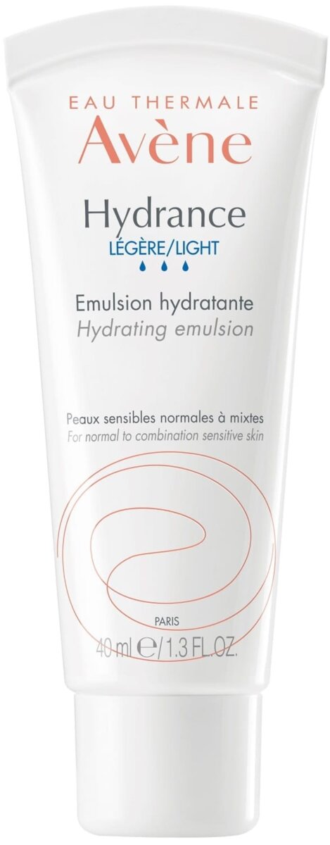 Емульсія Avene Hydrance Legere/Light зволожуюча для нормальної і комбінованої шкіри, 40 мл