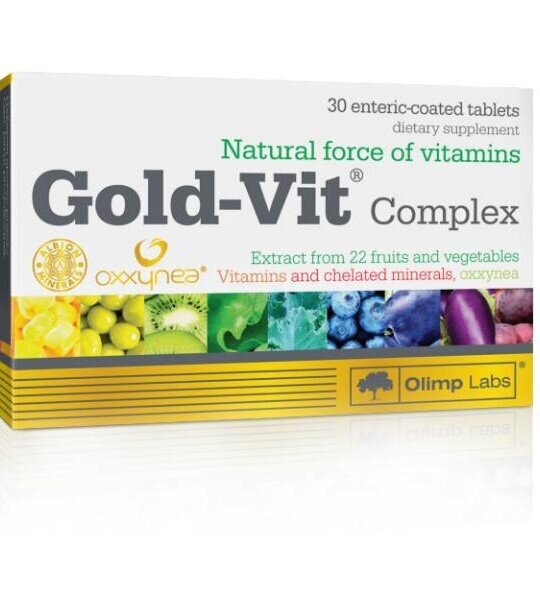 Вітамінно-мінеральний комплекс Olimp Gold-Vit complex, 30 таблеток