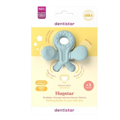 Прорізувач для зубів Dentistar cиліконовий для дітей від 3 місяців, м'ята