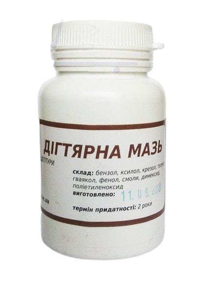 Дігтярна (ДЛЯ ТВАРИН) мазь, 100 г