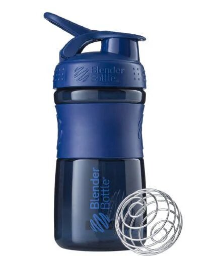 Шейкер-пляшка Blender Bottle SportMixer Navy, 590 мл