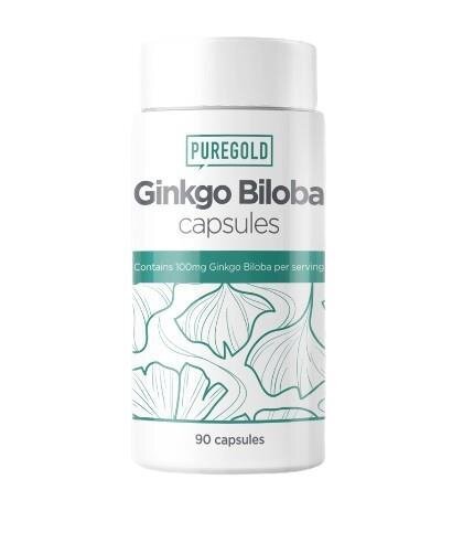 Гінкго білоба Pure Gold Ginkgo Biloba капсули №90