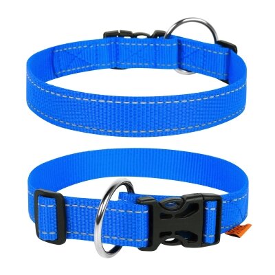 Нашийник для собак Collar Dog Extreme нейлон ширина 40 мм, довжина 45-70 см, синій