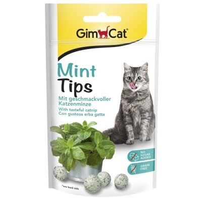 Ласощі для кішок GimCat Mint Tips, 40 г
