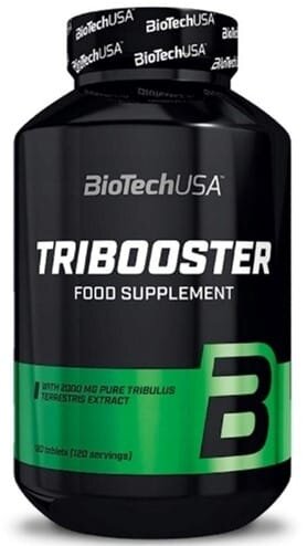 Тестостероновий бустер Biotech Tribooster, 120 таблеток