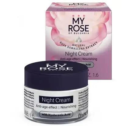Крем для обличчя My Rose нічний антивіковий ефект, 50 мл