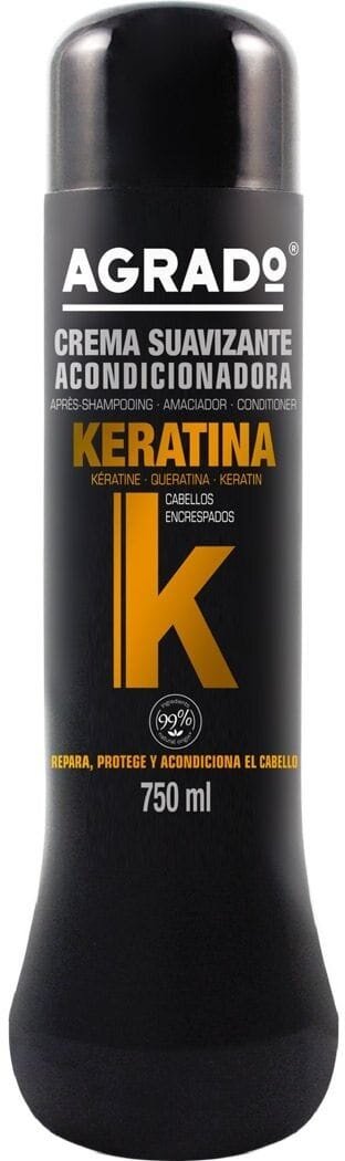Кондиціонер Agrado Keratina для кучерявого волосся Кератин, 750 мл