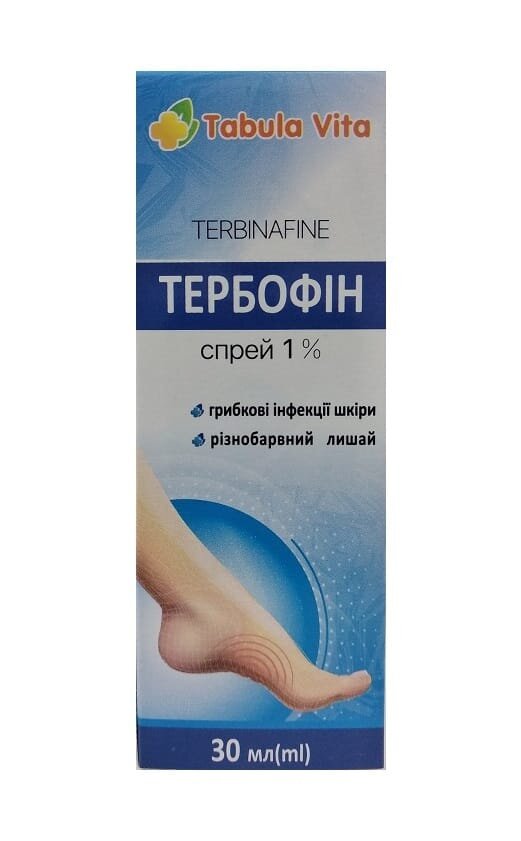 Тербофін Табула Віта спрей 1% по 30 мл у флак.