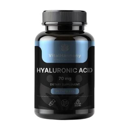 Гіалуронова кислота VitalHarmony Hyaluronic Acid 70 мг, 90 капсул