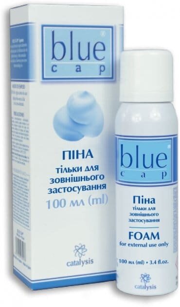 Блу кап (Blue Cap) пінка по 100 мл у флак.