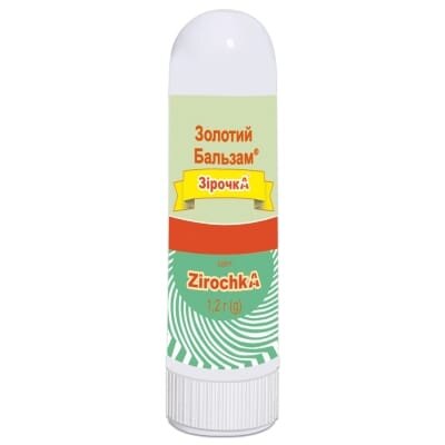 Зірочка бальзам золотий Solution pharm по 1,2 г у бан.