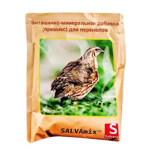 Премікс Salvamix для перепелів, 400 г