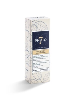 Крем для волосся Phyto 7 денний, живлення, для сухого та дуже сухого волосся, 50 мл