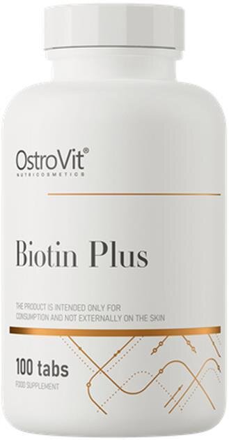Біотин Плюс OstroVit Biotin Plus, 100 таблеток