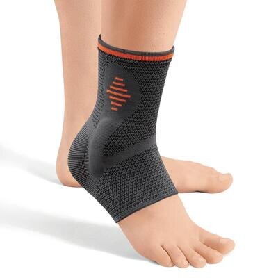 Бандаж для гомілковостопного суглоба Orliman Sport Elastic Line OS6240 спортивний м'який з подушечками з техногелю, розмір S