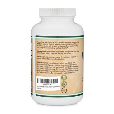 Алтей корень Double Wood Marshmallow Root 1000 мг, 210 капсул