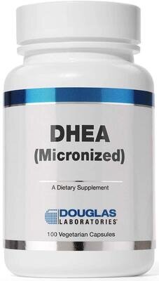 ДГЕА мікронізований Douglas Laboratories DHEA капсулии по 25 мг №100