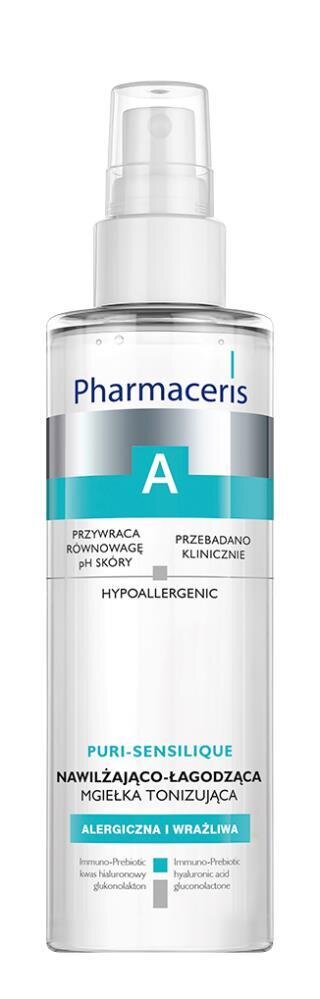 Тонік для обличчя Pharmaceris A ніжний освіжаючий для чутливої алергічної шкіри, 200 мл
