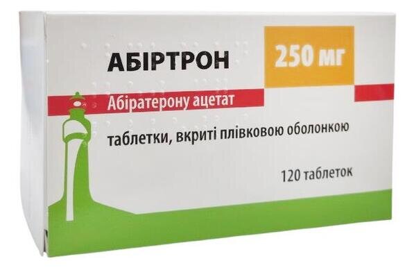 Абіртрон таблетки, в/плів. обол. по 250 мг №120 (10х12)