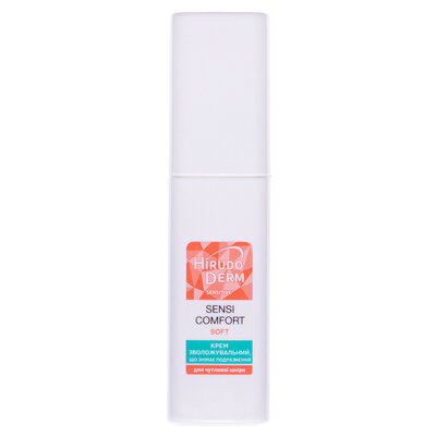 Крем для обличчя Hirudo Derm Sensitive Sensi Comfort Soft зволожуючий знімаючий подразнення, 50 мл