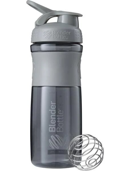 Шейкер-пляшка Blender Bottle SportMixer Pebble Grey, 820 мл