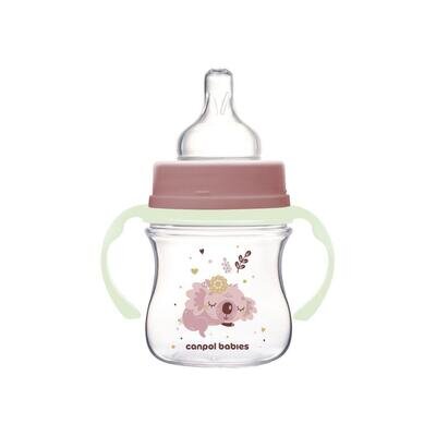Пляшечка антиколікова Canpol Babies EasyStart Sleepy Koala 35/236_pin з широким отвором , 120 мл