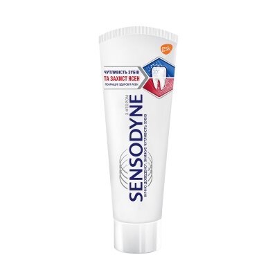 Зубна паста Sensodyne Чутливість зубів і Захист ясен Відбілююча, 75 мл