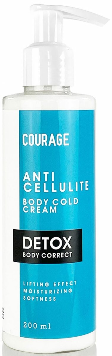 Крем після обгортання Courage Anticellulite Detox Cold, 200 мл