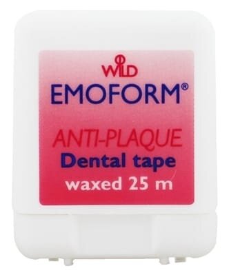 Зубна стрічка Dr. Wild Emoform вощена, 25 м