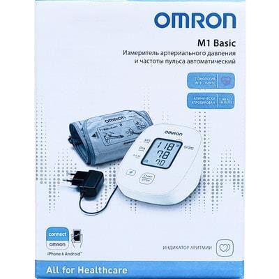 Тонометр Omron M1 Basic (HEM-7121J- ARU) автоматичний